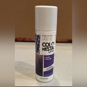 L'Oreal Paris Colorista Spray 1 Day Hair Color Purple Hints & Highlights 2.0 Oz